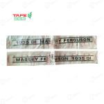 Tafe Genuine Massey 1035 DI Tractor Sticker Set, Left - Right Set
